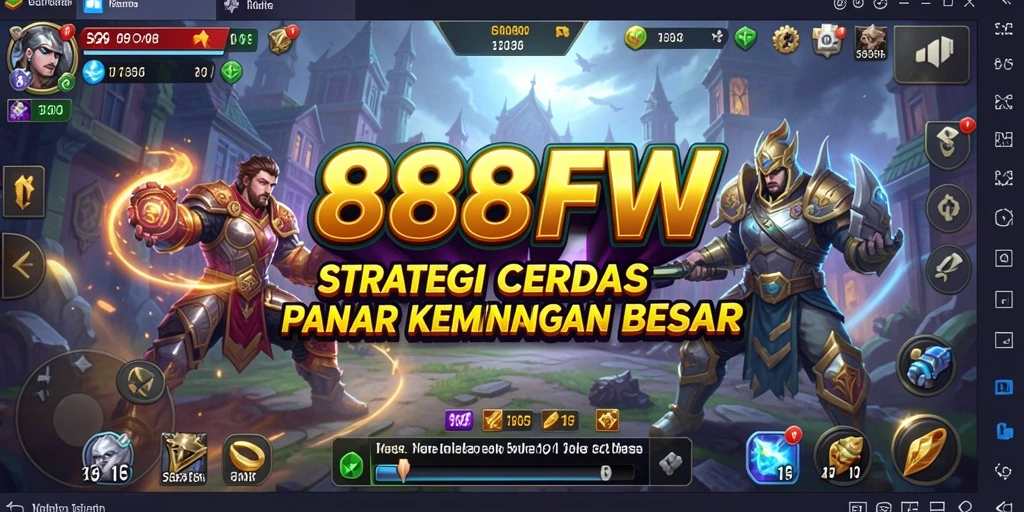 Tampilan gameplay 888FW yang menegangkan dengan strategi yang mendebarkan.