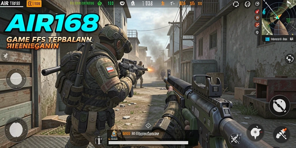 Gameplay intens dari AIR168 dengan grafis yang mengagumkan.