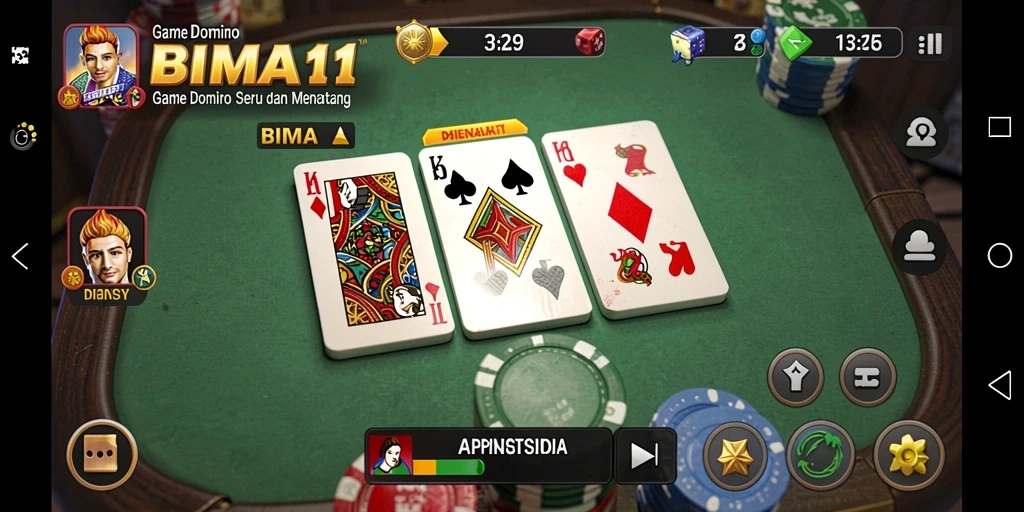 Tampilan gameplay BIMA11 yang seru dan interaktif.