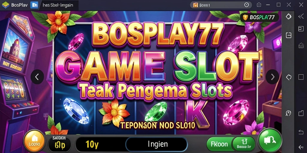 Tampilan gameplay menawan di BOSPLAY77 dengan mesin slot beragam.