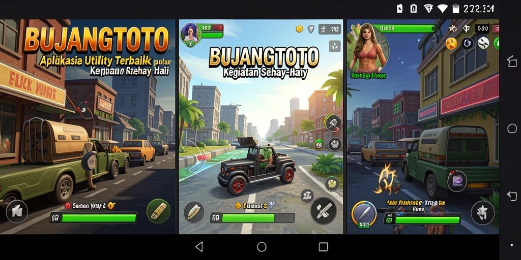 Tampilan utama BUJANGTOTO menampilkan fitur-fitur kemudahan untuk aktivitas sehari-hari.