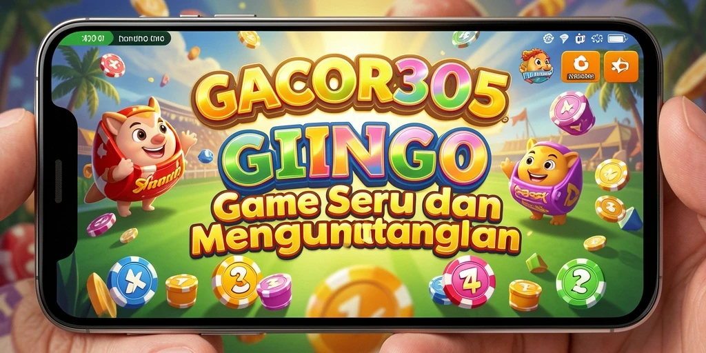 Screenshot gameplay GACOR305 yang menunjukkan suasana permainan Bingo yang seru.