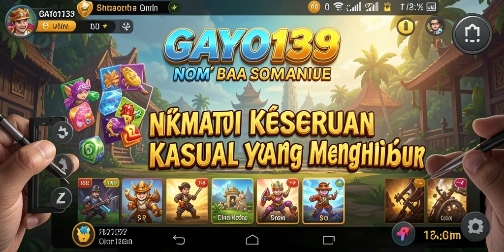 Screenshot permainan GAYO138 dengan tampilan gameplay seru dan interaktif.