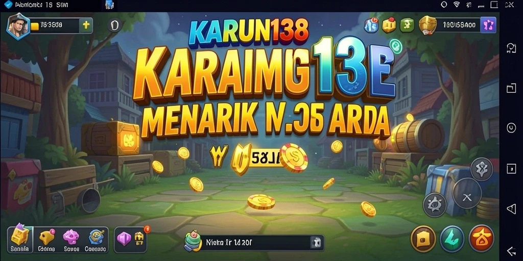 Tangkapan layar dari gameplay <strong>KARUN138</strong> yang menunjukkan kemajuan permainan Idle.