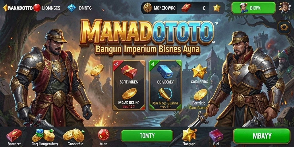 Tampilan gameplay MANADOTOTO yang menarik dan mendebarkan.