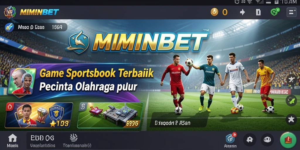 Tampilan menarik dari gameplay MIMINBET dalam taruhan olahraga.