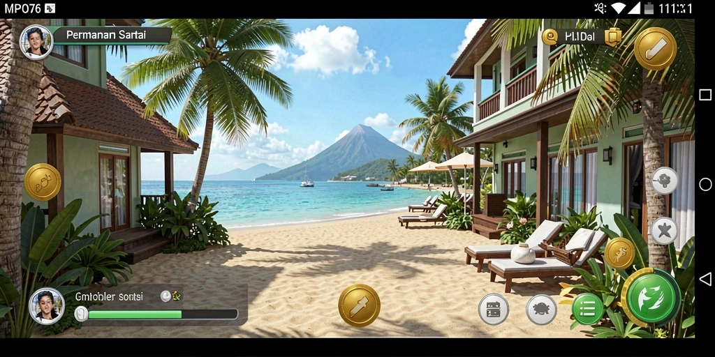 Tampilan gameplay MPO76 yang penuh warna dan menarik.