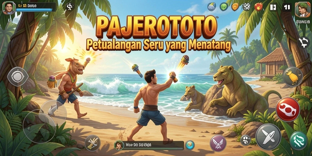 Gameplay seru PAJEROTOTO dengan petualangan yang menantang.