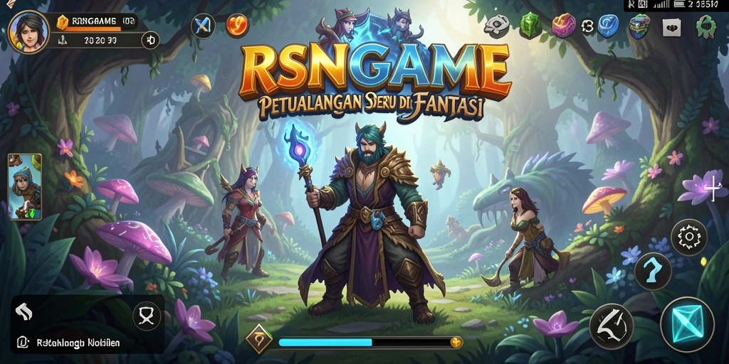 Tampilan gameplay menakjubkan RSNGAME yang penuh petualangan dan tantangan.