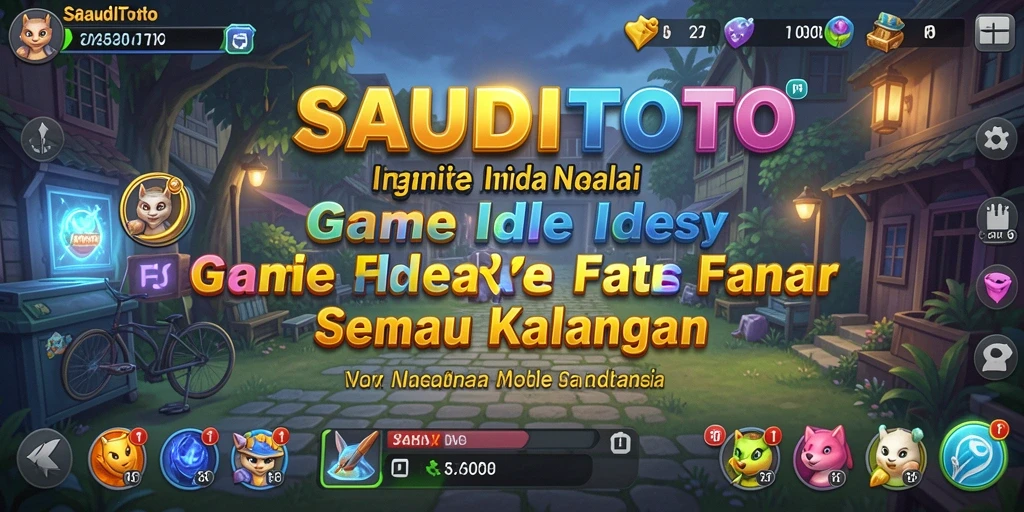 Screenshot utama menampilkan gameplay menarik dari SAUDITOTO.