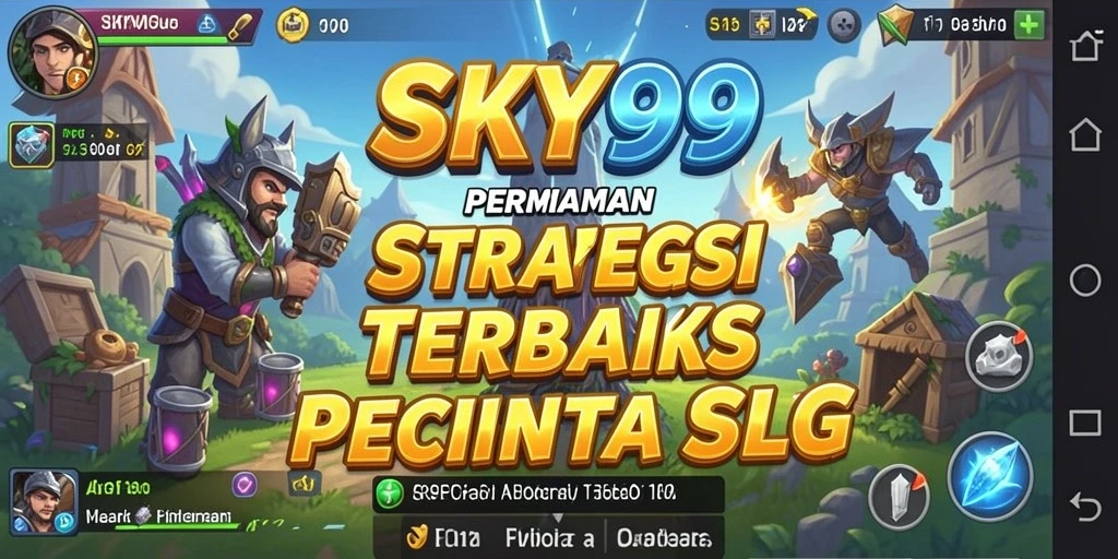 Screenshot SKY99 menampilkan action gameplay yang mendebarkan dalam dunia SLG.
