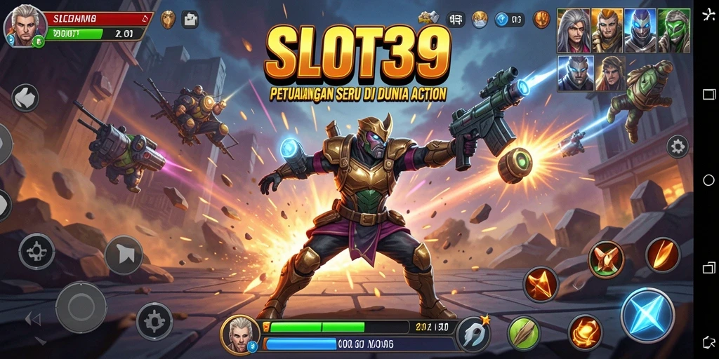 Tampilan gameplay seru di SLOT39 dengan aksi yang menegangkan.