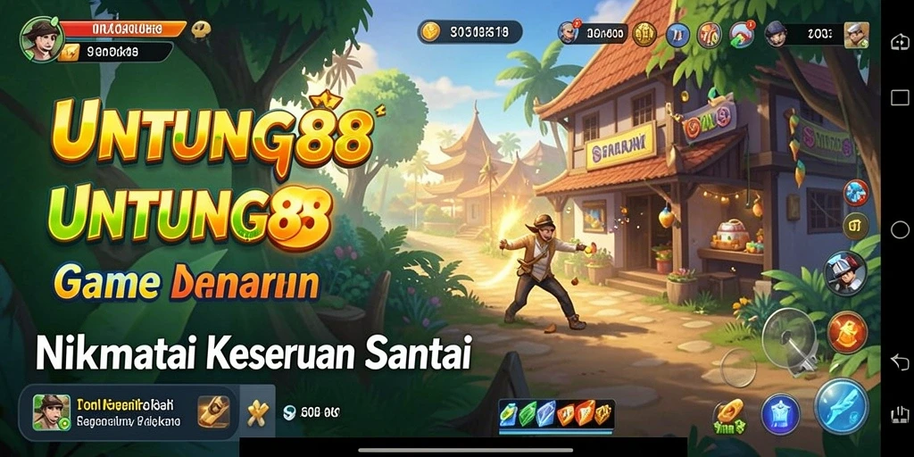 Screenshot utama UNTUNG88 menampilkan gameplay menarik dan interaktif.