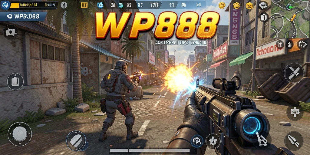 Tampilan seru dari gameplay WP888 dalam aksi TPS.